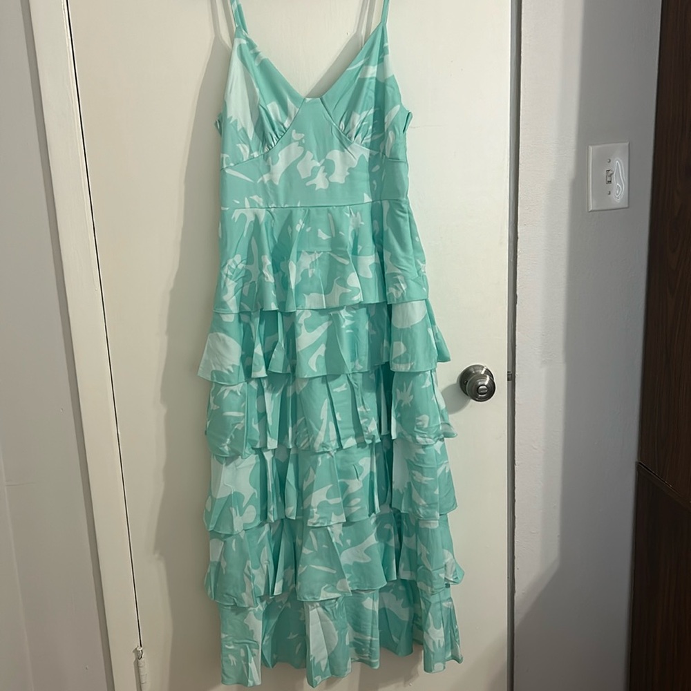 Tiered Ruffle Dress Brand new never worn